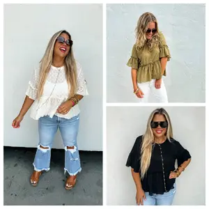 Maggie Lace Babydoll Top