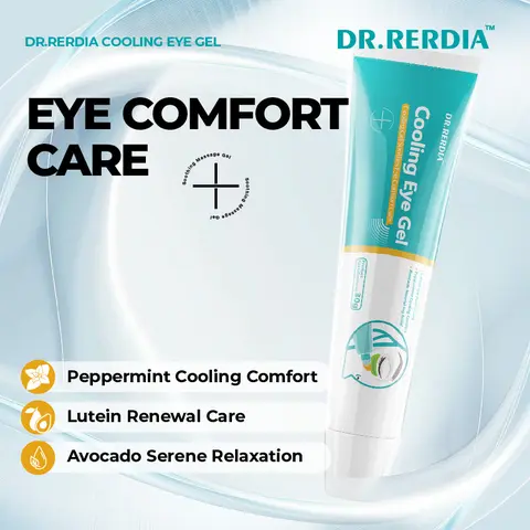 [In Stock]DR.RERDIA Cooling Eye Gel with Lutein, Avocado Butter & Peppermint Leaf Oil – Cooling Eye Care