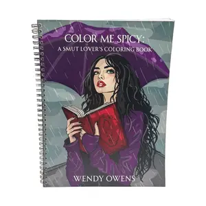 Spicy Coloring Book 8.5 x 11 Spiral Bound