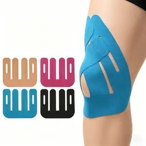 A Pack of Five Elastic Bandages Designed for Knee Support During Outdoor Cycling Activities