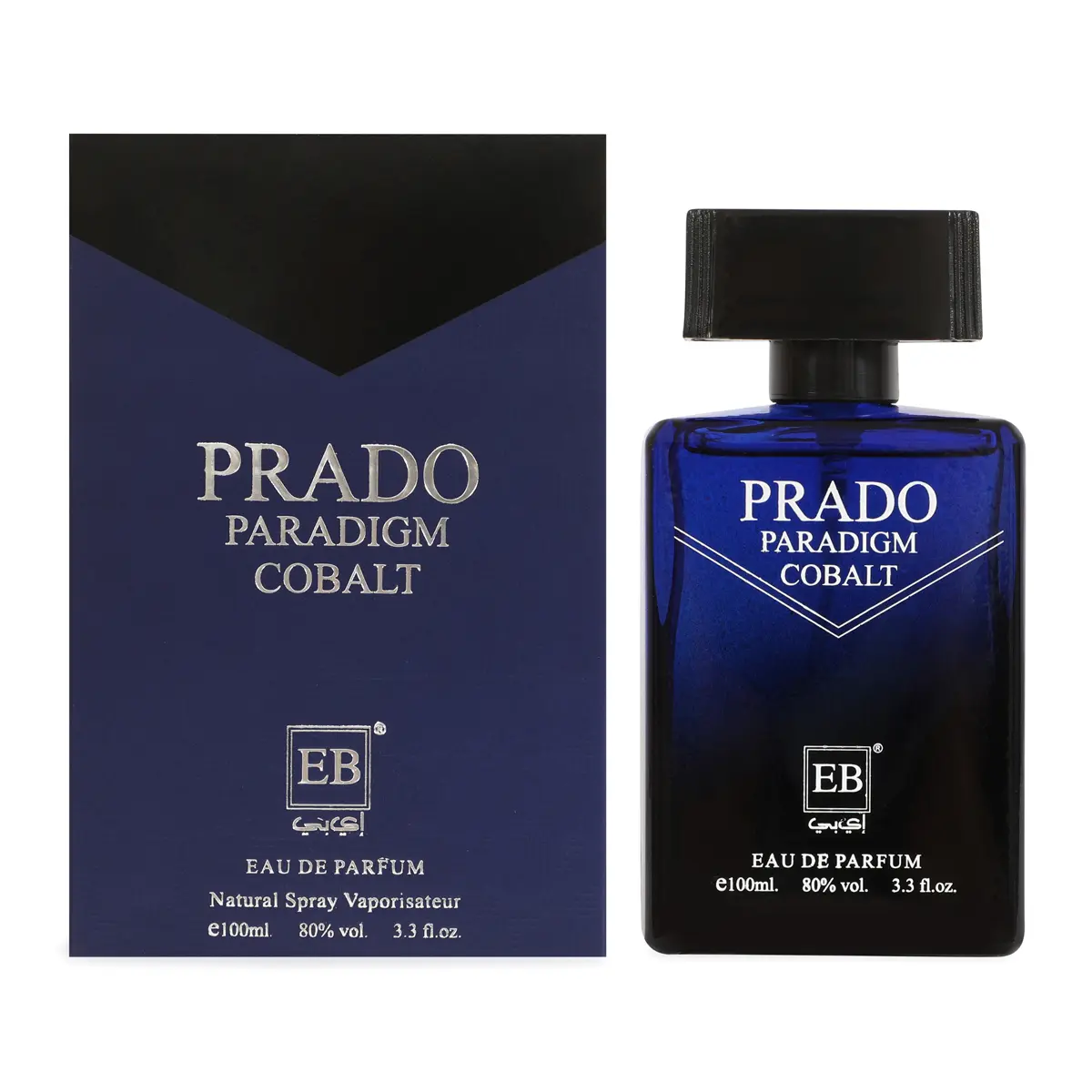ebc PARADIGM COBALT Eau De Parfum Natural Spray for Men 100Ml/3.3fl.oz.