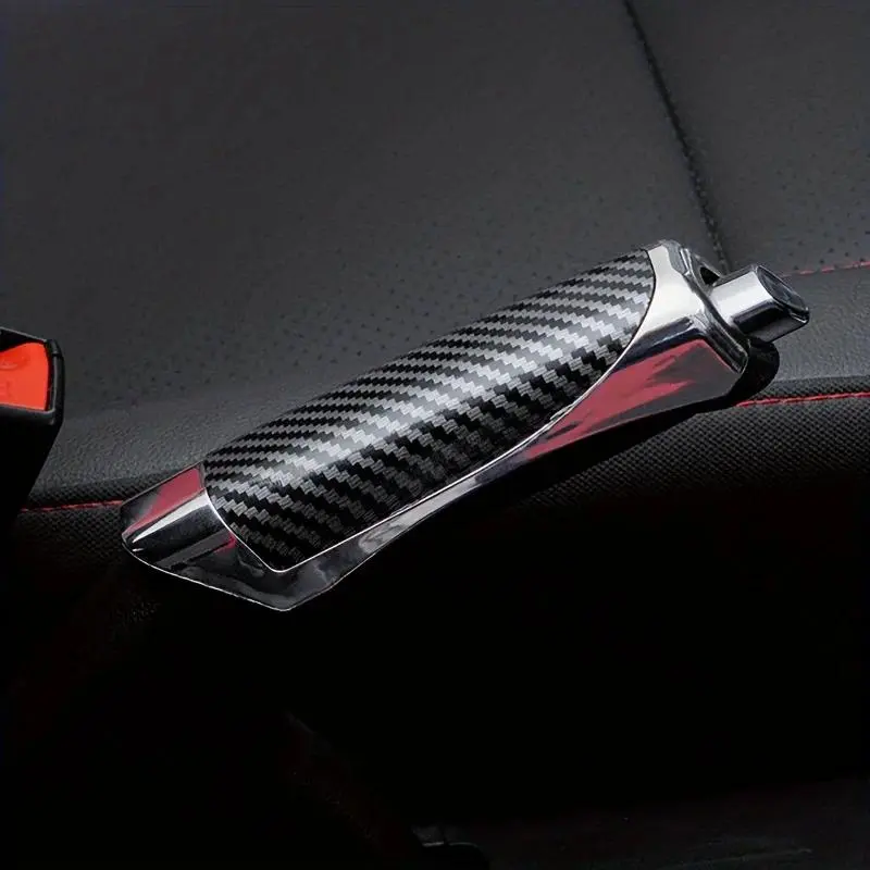 1pc Car Handbrake Cover Decorative Cover Handbrake Handle Decorative Cover Car Handbrake Cover Modification