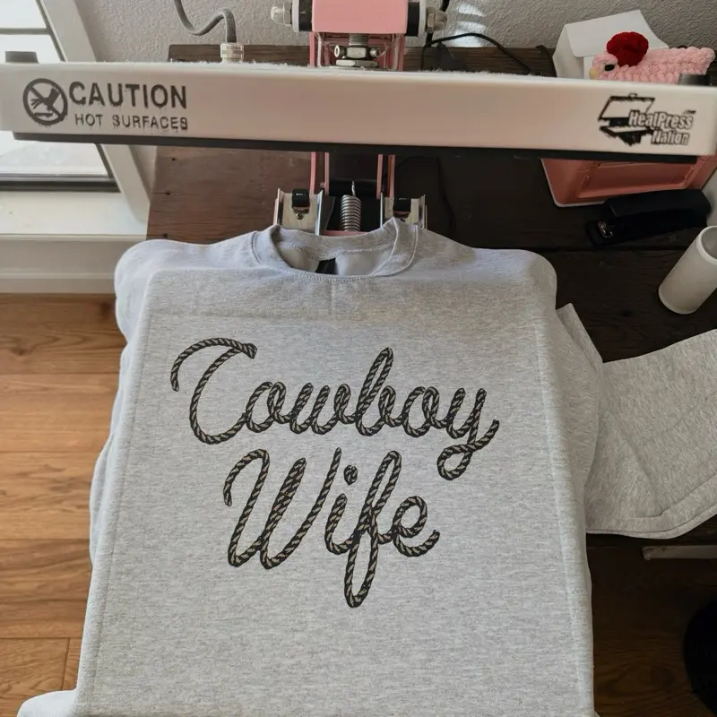Cowboy wife Sweatshirt/ t shirt