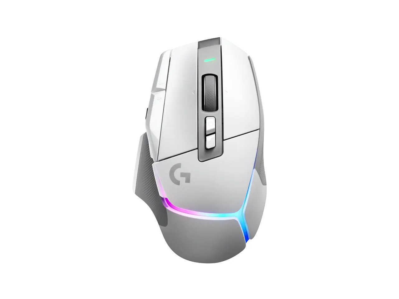Logitech G502 X PLUS LIGHTSPEED Wireless RGB Gaming Mouse - Optical mouse with LIGHTFORCE hybrid switches, LIGHTSYNC RGB, 44K Gaming Sensor, Compatible with PC - macOS/Windows  - White