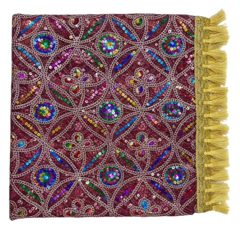 Orisha Vintage Silk Handkerchief for Santería Rituals Handmade Cult