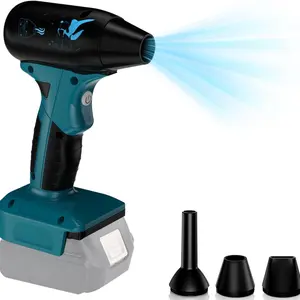 Portable Mini Blower, 4-speed Wireless High Speed Handheld Cordless Blower, Multifunctional Blower for Computer Keyboard Cleaning, Camping, Outdoor, Car