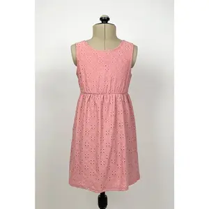 Rose Tie Back Eyelet Dress
