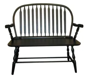 Carolina Westminster Windsor Bench, Classic, Lathe Turned, Multi-Step Finish, Some Assembly