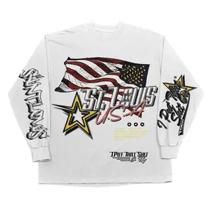 St. Louis U.S.A / 314 Until The World Blow T Shirt Long Sleeve