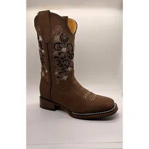 Potrillo Boots 433 Nobuc Camel (Women)