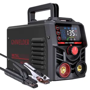 GNIWELDER Stick Welder 110V Portable Welding Machine ,ARC/TIG welder with LED Display Synergic Control ,IGBT Inverter Welder with Hot Start Arc Force Anti-Stick for Home repair and Metal Working,Gift for Thanksgiving,Christmas,New Year