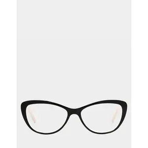 Betsey Johnson EFFORTLESS CHIC CAT EYE READING GLASSES BLACK