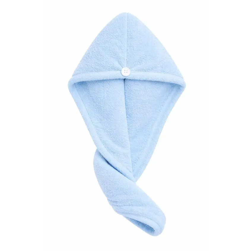 TOO CUTE TO DRIP™ Hair Twist Towel - Baby Blue
