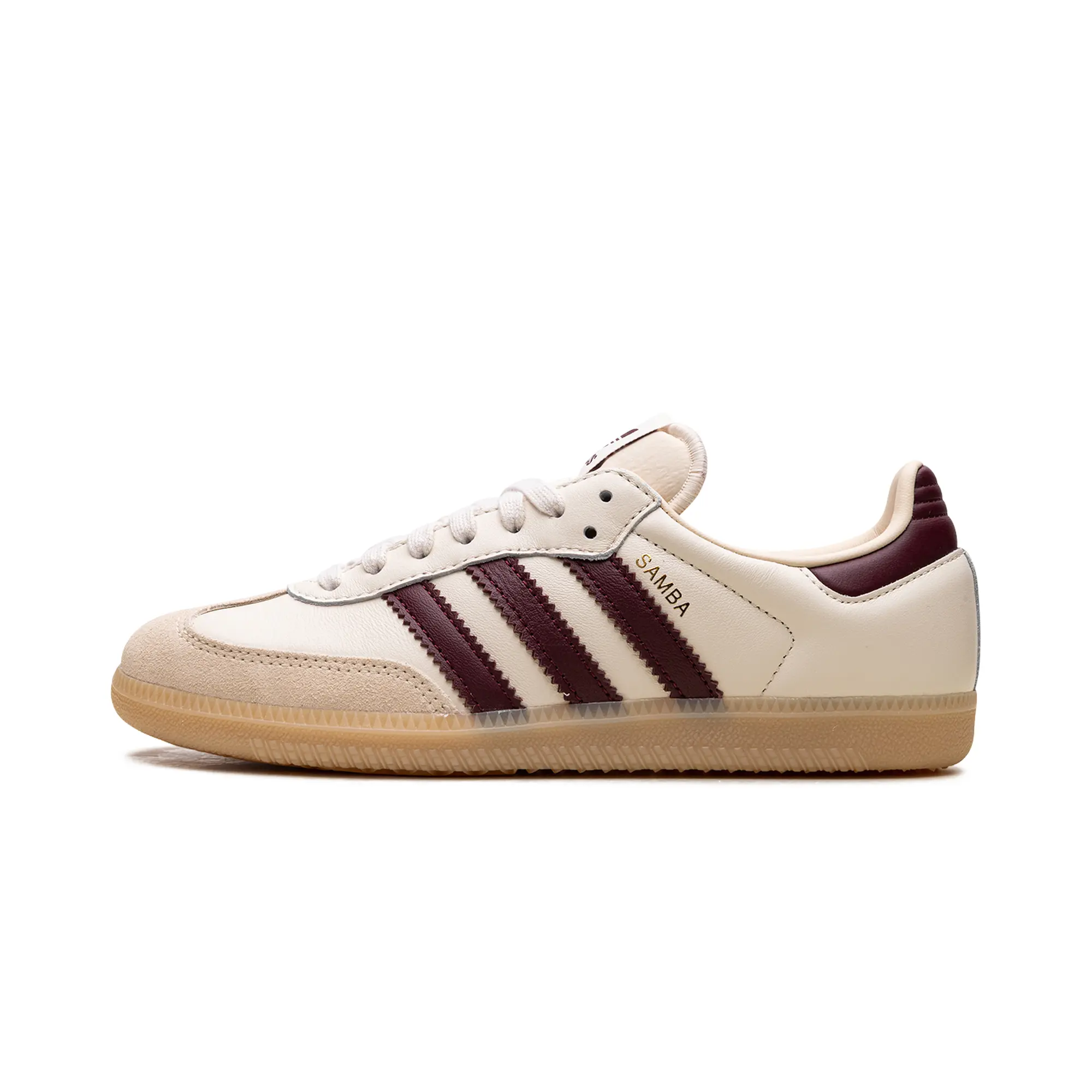 Samba OG "Cream White / Burgundy" JS3830