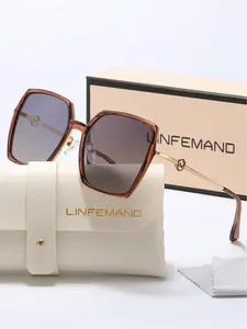 Unisex Vintage Trendy Colorblock Tinted Lens Sunglasses, Retro Outdoor Sports Sunglasses, Fashionable Sunglasses for Men & Women for Everyday Use, High Quality Sunglasses, Sunglasses Frames