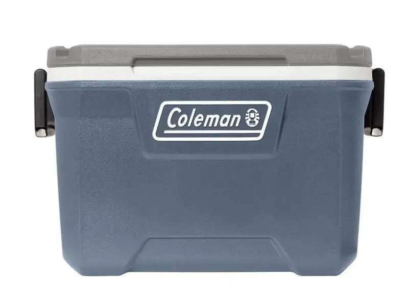 Coleman 52 qt Hard Sized Cooler / Ice Chest, 316 Series, Lakeside Blue