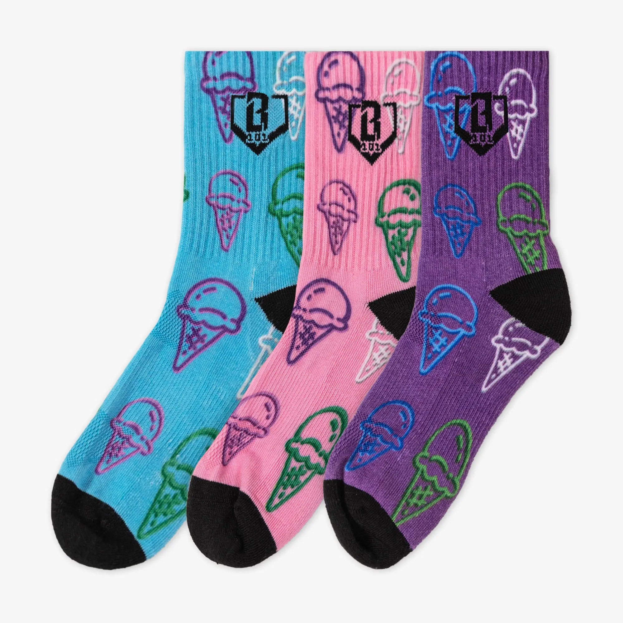 Scoops Performance Socks - Galaxy 3-Pack