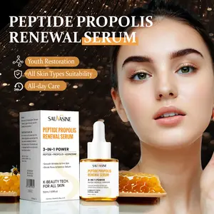 SAUVASINE Peptide Propolis Serum  Wrinkle Reducer, Fine Line Treatment, Daily Hydration & Radiance Booster for Youthful Glowing Skin!