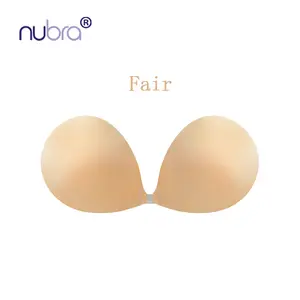 The Original NuBra SE998 Seamless Push Up Bra, No Straps No Underwire, Invisible Under Clothes, Hollywood-Endorsed for Bridal & Formal Wear Fits strapless
