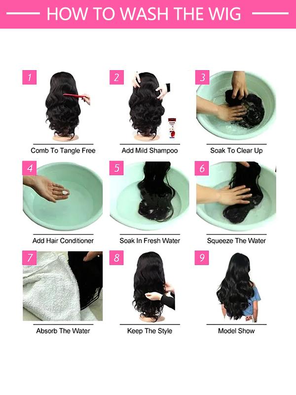[Glueless] Mihugass 7x6 Glueless Burmese Curly Wave Human Hair Wig Natural Black 200% Density Deep & Water Wave with Drawstring Ready to Wear Glueless Wig 100% Human Hair Wig Pre Plucked Pre Cut HD Lace Closure Wig
