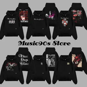 ReTro Three Days Grace Band Hoodie , Three Days Grace Hoodie , Rock Band Shirt, Retro Music Tee, Rock Music Lover Shirt, Vintage Band Shirts Casual Comfort Cotton Fabric Fit Top , Top Men's and Women's Clothing