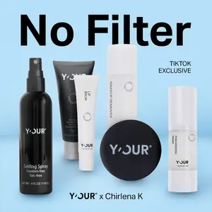 Chirlena K's No Filter Beauty Bundle with Y'OUR – Special Edition 6-Item Skin Loving Set for Radiant, Flawless Skin Nourishing Skincare, Valentine's Gift for Women