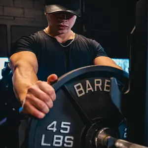 LUXPRO™ Essential Tee Phantom Black Premium Weight Cool-Hand Feel Adaptive Stretch Sweat-Wicking Odor-Resistant Pre-Shrunk Tailored Silhouette Minimal Branding Wider Neck Form-Fit Shorter Sleeves for Athletic Frames