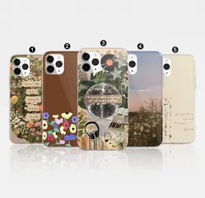 Aesthetic Taylor Phone Case Swift Song Lyrics Cover fit For iPhone 16 Pro, 15 Plus, 14, 13, 12, 11, XS