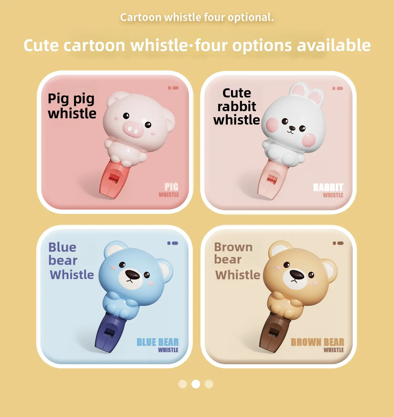 Whistle Children's Toy Baby Special Pronunciation Training Equipment Cute Pet Whistle Instrument