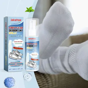 Shoe & Sneaker Deodorizer Spray - Kills 99.9% Odor-Causing Bacteria, Eliminates Smells at the Source, Fast-Drying & Long-Lasting Shoe Deodorant Spray