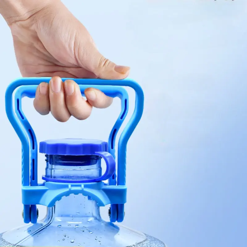 2pcs/set Creative Compact Water Bottle Handle, Energy Saving Water Bucket Lifter, 5.51in*5.12in/14.0cm*13.0cm