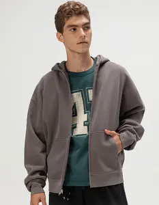 RSQ Mens Oversized Zip-Up Hoodie