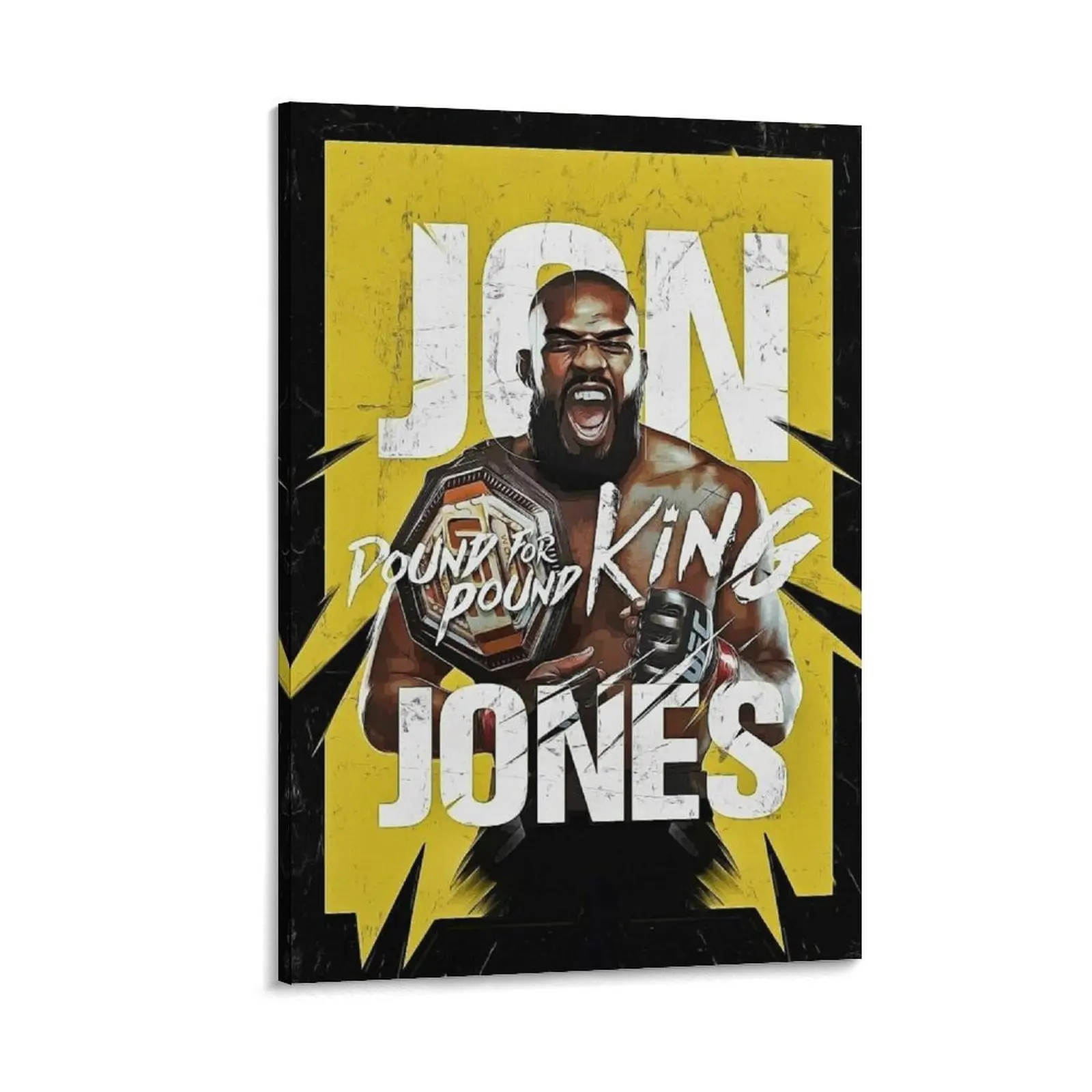 Jon Jones Boxing Poster13 Poster Canvas Wall Art For Bedroom Decor Bar Office Room Decor Gift