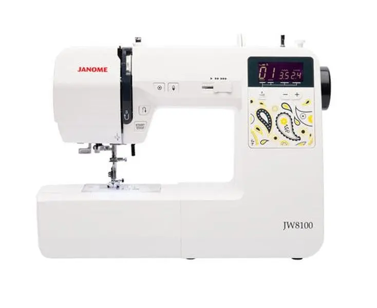 Janome JW8100 Sewing and Quilting Machine with Bonus
