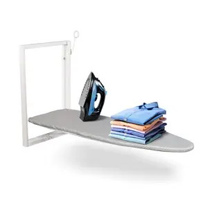 Ivation Wall Mounted Ironing Board, 36.2” x 12.2” Foldable Iron Board for Home, Apartment & More