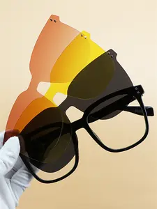 LifeArt Two in One Polarized Sunglasses and Anti-Glare Night Vision Glasses for Women