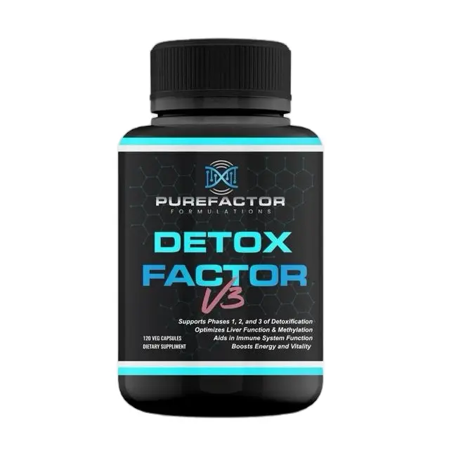 Detox Factor V3 by Purefactor Formulations, Liver Support & Detox Detox Factor V3 by Purefactor Formulations, Liver Support & Detox
