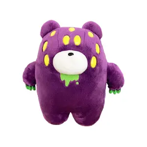 GLOOMY BEAR - GLOOMY BEAR PURPLE MONSTER PLUSH 8"H