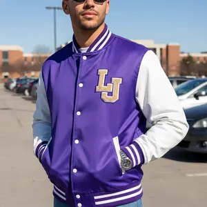 Polyester Letterman Jacket - Stylish & Durable, Perfect for Every Man
