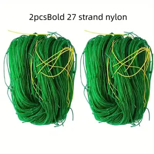 2-Pack Climbing Plant Garden Trellis Net, 90cm X 180cm, Flexible Support Frame for Vines, Cucumbers, Grapes, Easy Installation, Rope Included