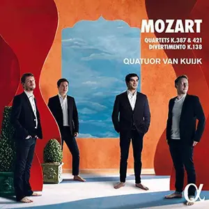 Mozart / Quatuor Van Kuijk - Quartets 387 & 421  [COMPACT DISC - CD]