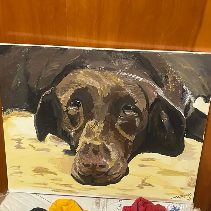 PetArtByTiger Studios Large 16x20 Custom Pet Portrait | Luxury Handpainted Animal Artwork