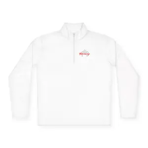 Quarter-Zip Pullover - Holy Trinity Three Crossed Made in His Image Design