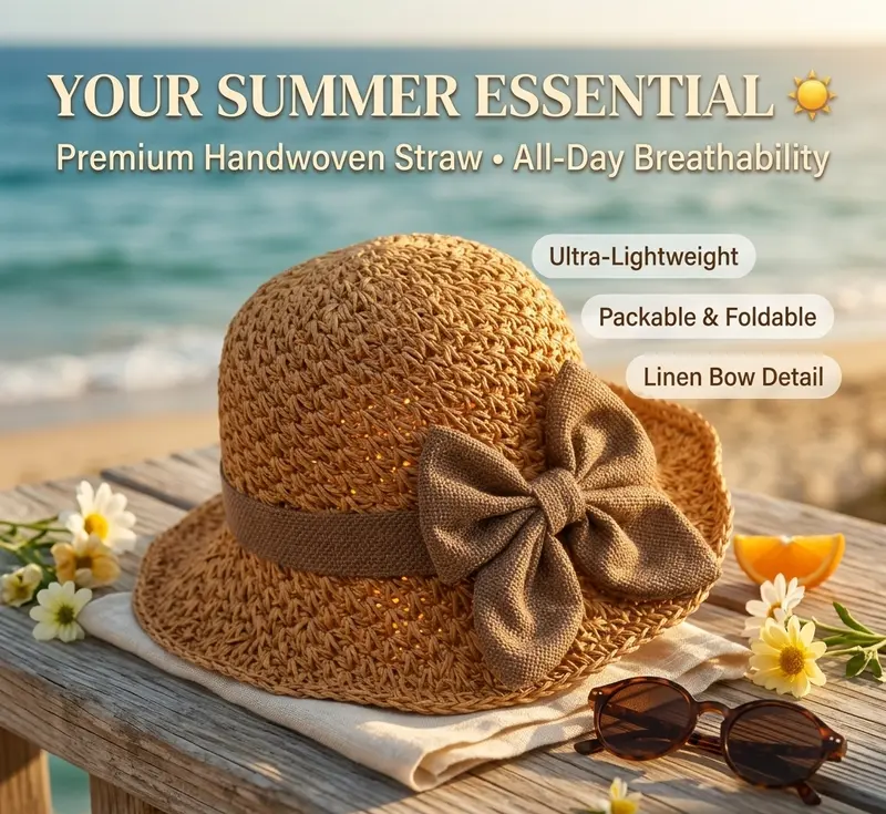 foldable hats for travel - TikTok Shop display picture 2
