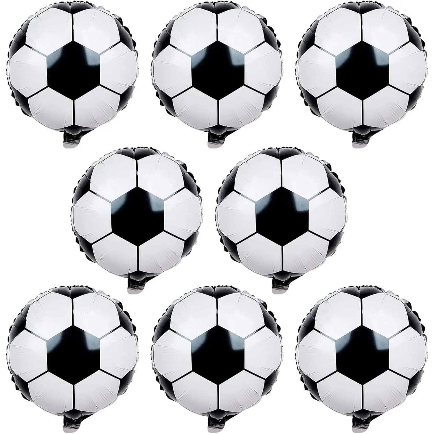 Black White Soccer