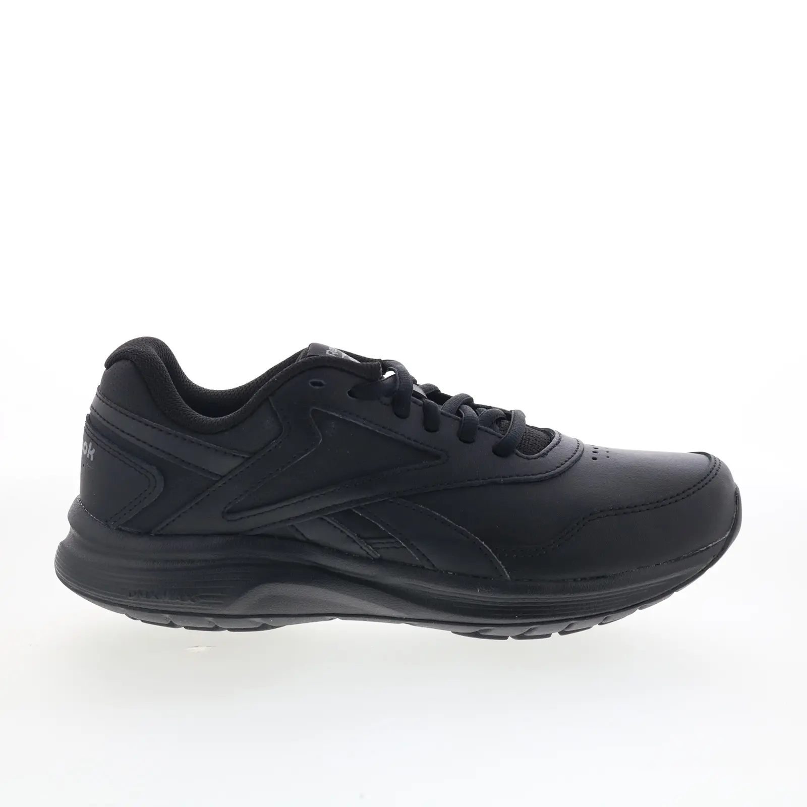 Reebok Walk Ultra 7 DMX Max Wide Womens Black Wide Lifestyle Sneakers Shoes