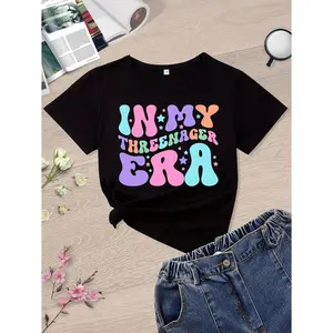 In My Threenager Ear Girl 3rd Birthday TShirt Party Outfits For Kids