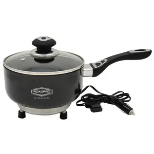 12V Portable Sauce Pan with Non-Stick Surface
