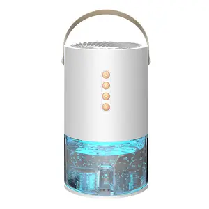 Portable Smart Dehumidifier with Visible Large Water Tank Household Moisture Absorber