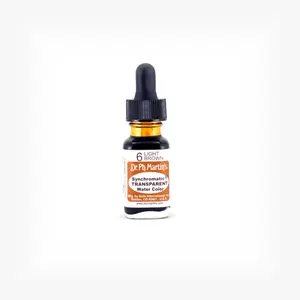 Dr. Ph. Martin's Synchromatic Transparent Water Color (6) Watercolor Bottle, ½ US fl oz, Light Brown, 1 Bottle